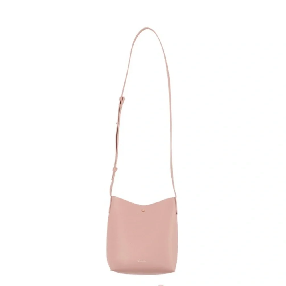 NEW SAMARA Vegan Leather Shoulder Bag in Peony